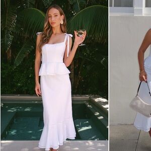 Show me your mumu Pauline peplum dress